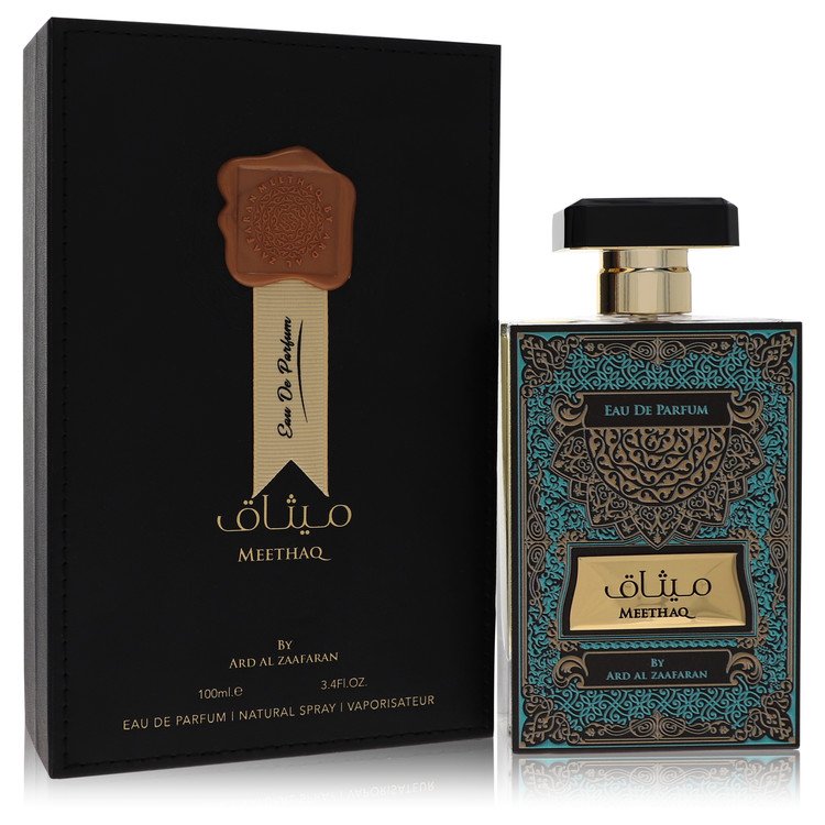 Ard Al Zaafaran Meethaq Cologne by Al Zaafaran Eau De Parfum Spray (Unisex) 3.4 oz for Men - Authentic Fragrance - Discount Men Perfume or Cologne Fragrance
