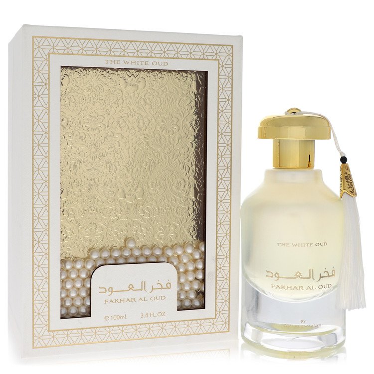 Ard Al Zaafaran Fakhar Al Oud The White Oud Cologne by Al Zaafaran Eau De Parfum Spray (Unisex) 3.4 oz for Men - Authentic Fragrance - Discount Men Perfume or Cologne Fragrance