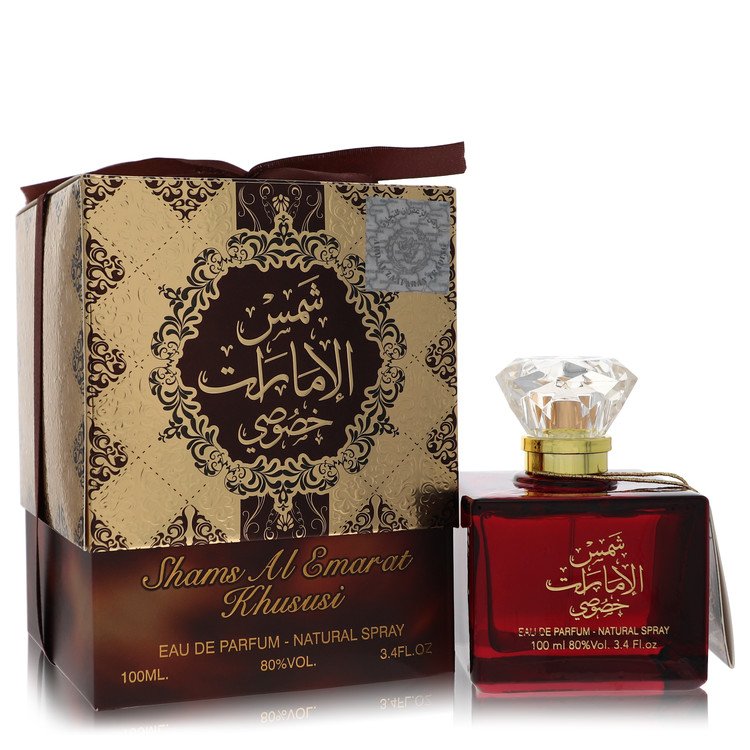 Ard Al Zaafaran Shams Al Emarat Khususi Perfume by Al Zaafaran Eau De Parfum Spray (Unisex) 3.4 oz for Women - Authentic Fragrance - Discount Women Perfume or Cologne Fragrance