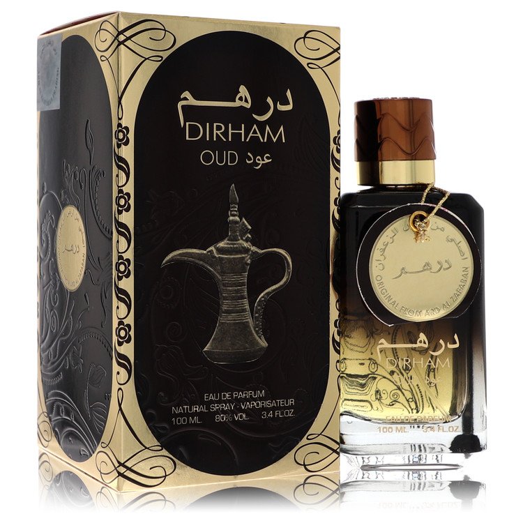 Ard Al Zaafaran Dirham Oud Cologne by Al Zaafaran Eau De Parfum Spray (Unisex) 3.4 oz for Men - Authentic Fragrance - Discount Men Perfume or Cologne Fragrance