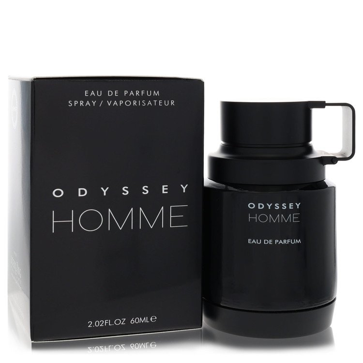 Armaf Odyssey Homme Black Cologne by Armaf Eau De Parfum Spray 2.0 oz for Men - Authentic Fragrance - Discount Men Perfume or Cologne Fragrance
