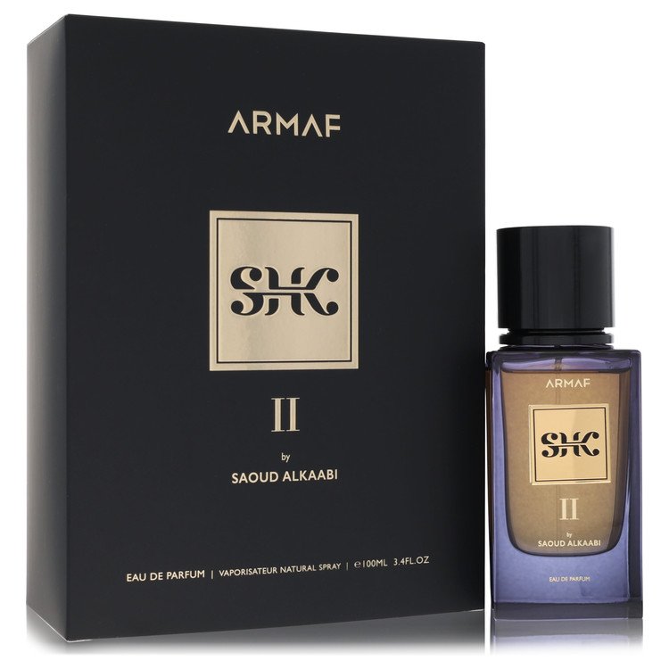 Shk Ii By Saoud Alkaabi by Armaf 3.4 oz oz Eau De Parfum Spray for Men - Perfumes4All