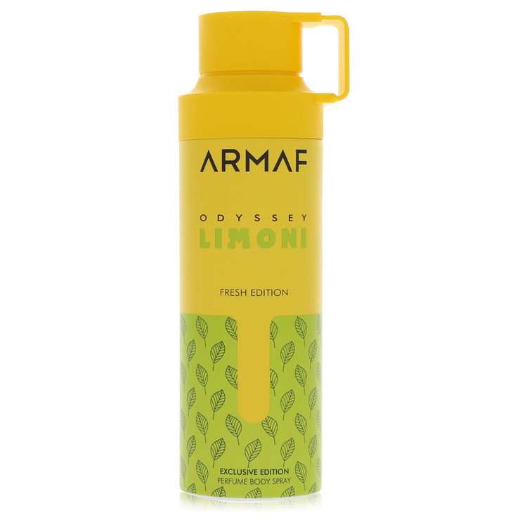 Odyssey Limoni by Armaf 6.8 oz oz Deodorant Spray 6.8 Oz Spray for Men - Perfumes4All