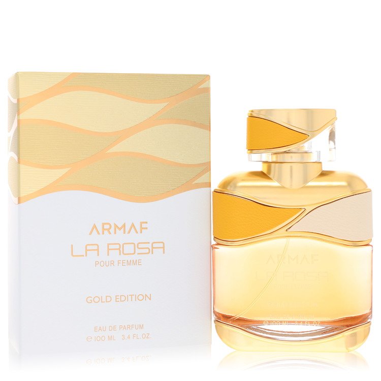 La Rosa Gold Edition by Armaf 3.4 oz oz Eau De Parfum Spray for Women - Perfumes4All