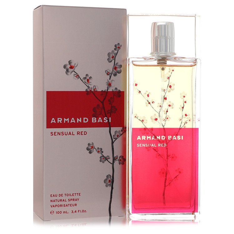 Sensual Red by Armand Basi 3.4 oz oz Eau De Toilette Spray for Women - Perfumes4All