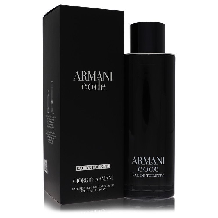 Armani Code Cologne by Giorgio Armani Eau De Toilette Spray Refillable 6.7 oz for Men - Authentic Fragrance - Discount Men Perfume or Cologne Fragrance
