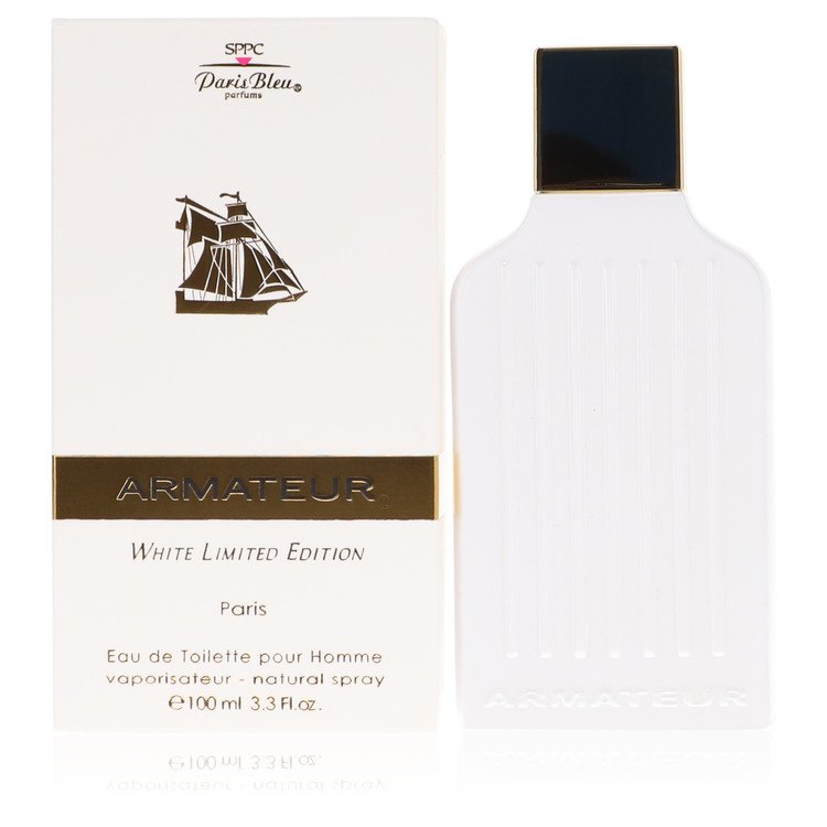 Armateur White by Paris Bleu 3.3 oz oz Eau De Toilette Spray for Men - Perfumes4All