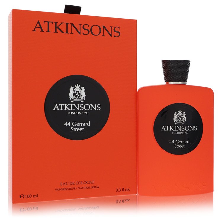 Atkinsons 44 Gerrard Street Cologne by Atkinsons Eau De Cologne Spray (Unisex) 3.3 oz for Men - Authentic Fragrance - Discount Men Perfume or Cologne Fragrance