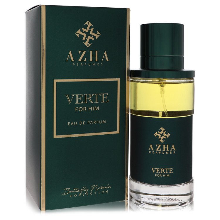 Azha Verte Cologne by Azha Eau De Parfum Spray 3.3 oz for Men - Authentic Fragrance - Discount Men Perfume or Cologne Fragrance