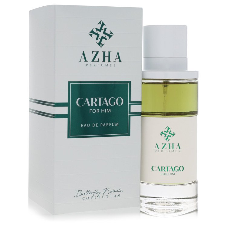 Azha Cartago Cologne by Azha Eau De Parfum Spray 3.3 oz for Men - Authentic Fragrance - Discount Men Perfume or Cologne Fragrance