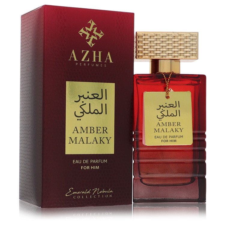 Azha Amber Malaky Cologne by Azha Eau De Parfum Spray 3.3 oz for Men - Authentic Fragrance - Discount Men Perfume or Cologne Fragrance