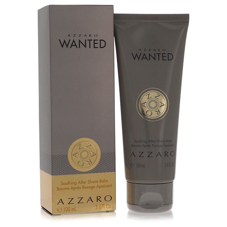 Azzaro Wanted Cologne by Azzaro After Shave Balm 3.4 oz for Men - Authentic Fragrance - Discount Men Perfume or Cologne Fragrance