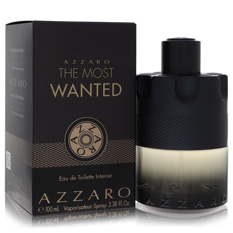 Most Wanted Intense Cologne By Azzaro 3.38 Oz Eau De Toilette Intense Spray For Men In Box