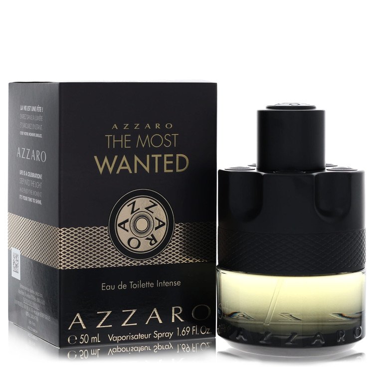 Azzaro The Most Wanted Cologne by Azzaro Eau De Toilette Intense Spray 1.7 oz for Men - Authentic Fragrance - Discount Men Perfume or Cologne Fragrance