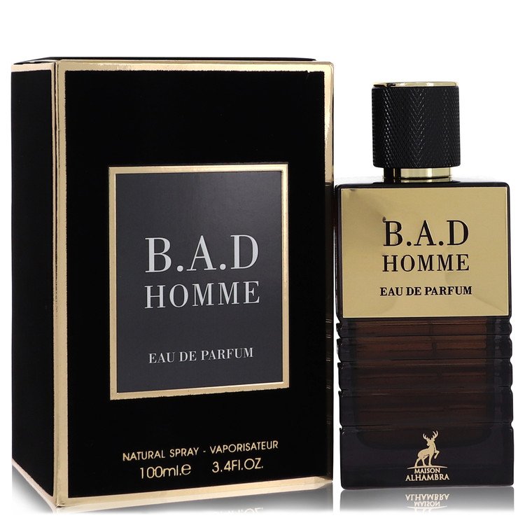 B.a.d Homme by Maison Alhambra 3.4 oz oz Eau De Parfum Spray for Men - Perfumes4All