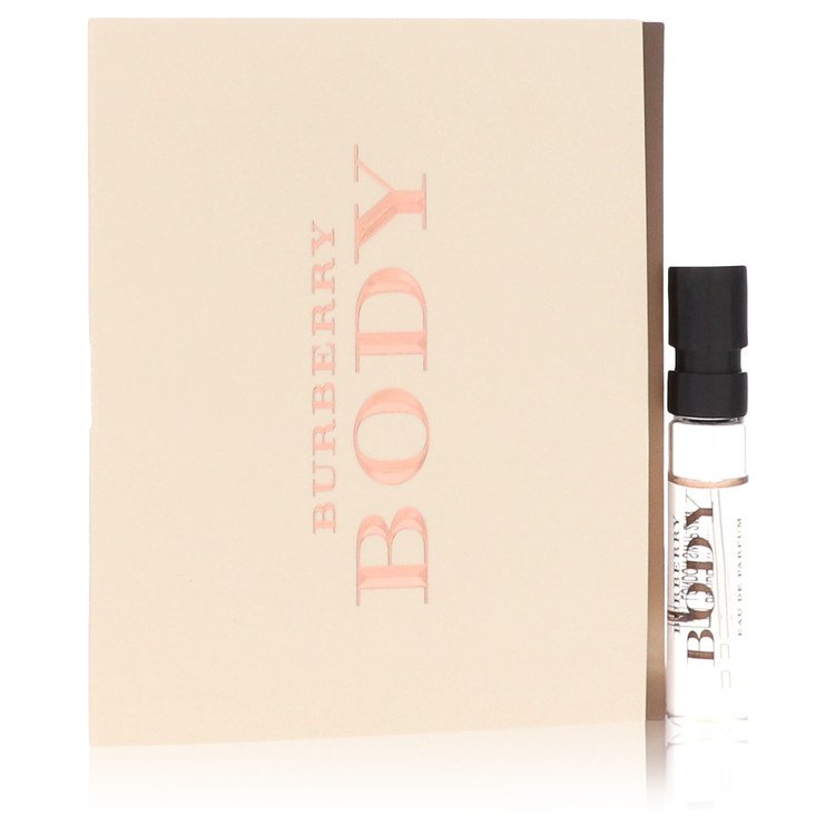 Burberry Body Perfume by Burberry Vial EDP (sample) .06 oz for Women - Authentic Fragrance - Discount Women Perfume or Cologne Fragrance