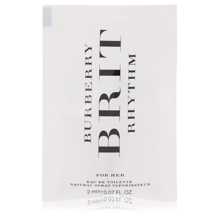 Brit Rhythm by Burberry .06 oz oz Vial (sample) .06 Oz Spray for Women - Perfumes4All