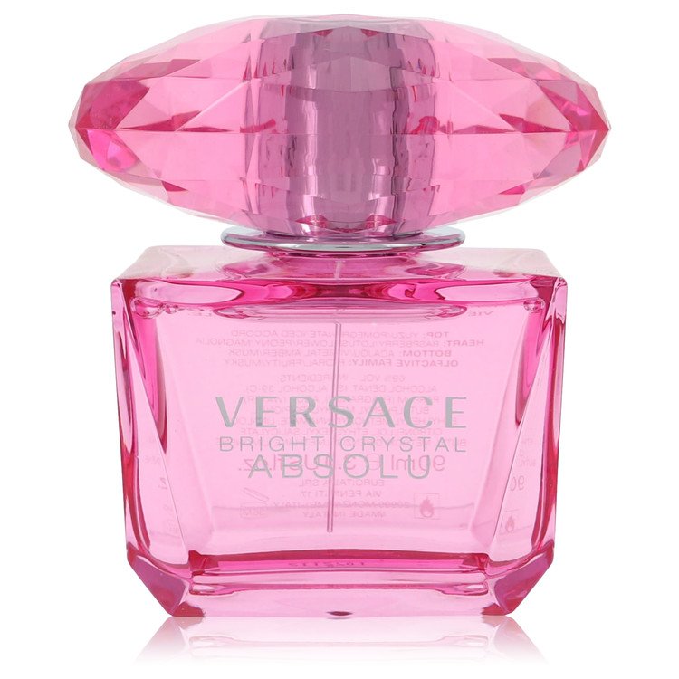 Bright Crystal Absolu Perfume by Versace Eau De Parfum Spray (Tester) 3 oz for Women - Authentic Fragrance - Discount Women Perfume or Cologne Fragrance