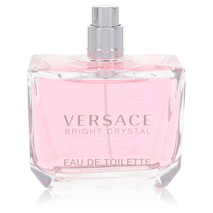 Versace Bright Crystal Perfume By Versace 3.0 Oz Eau De Toilette Spray For Women In Tester