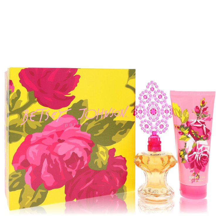 Betsey Johnson Perfume by Betsey Johnson Gift Set -- 3.4 oz Eau De Parfum Spray + 6.7 oz Body Lotion for Women - Authentic Fragrance - Discount Women Perfume or Cologne Fragrance