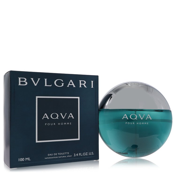 Aqua Pour Homme Cologne by Bvlgari Eau De Toilette Spray 3.3 oz for Men - Authentic Fragrance - Discount Men Perfume or Cologne Fragrance