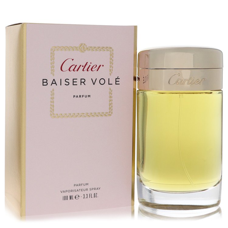 Baiser Vole Perfume by Cartier Parfum Spray 3.3 oz for Women - Authentic Fragrance - Discount Women Perfume or Cologne Fragrance