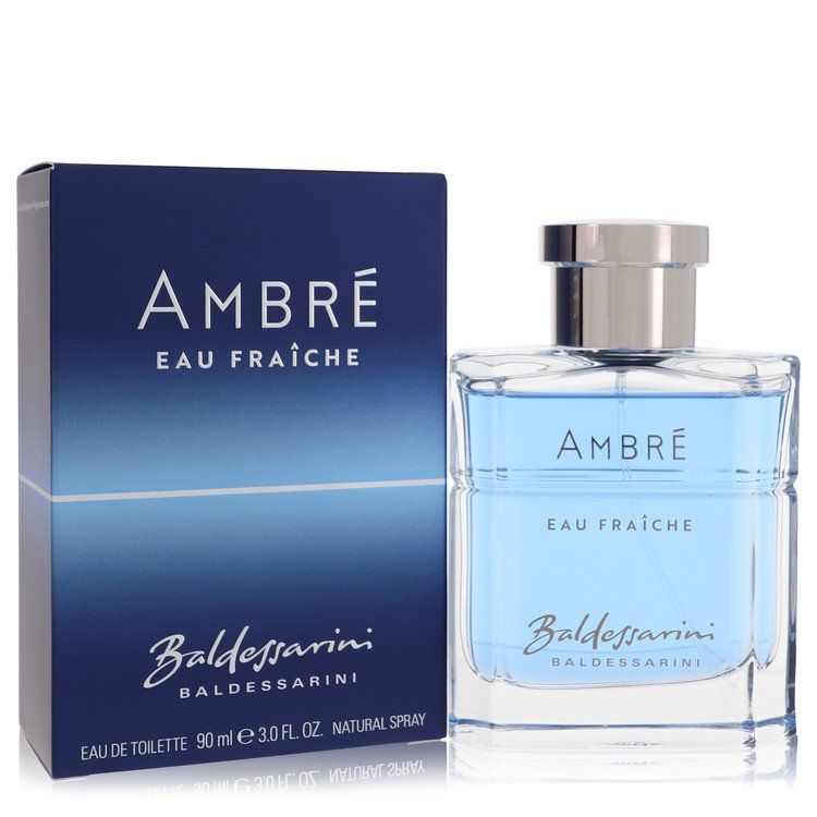 Baldessarini Ambre Eau Fraiche Cologne by Hugo Boss Eau De Toilette Spray 3 oz for Men - Authentic Fragrance - Discount Men Perfume or Cologne Fragrance