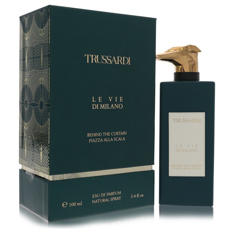 Behind The Curtain Plazza Alla Scala Cologne by Trussardi Eau De Parfum Spray (Unisex) 3.4 oz for Men - Authentic Fragrance - Discount Men Perfume or Cologne Fragrance