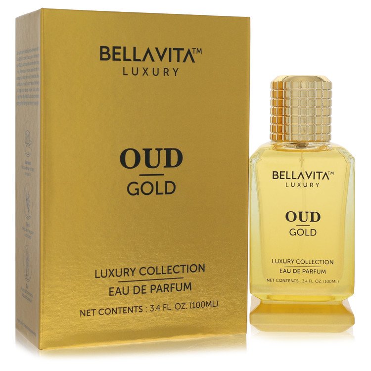 Luxury Oud Gold by Bellavita 3.4 oz oz Eau De Parfum Spray for Women - Perfumes4All