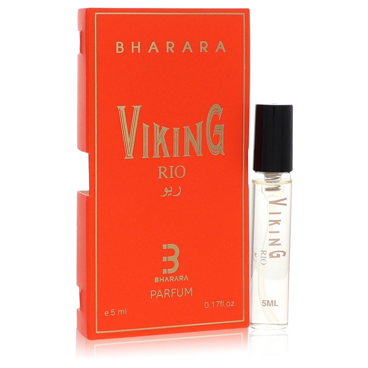Bharara Viking Rio Cologne by Bharara Beauty Mini EDP Spray 0.17 oz for Men - Authentic Fragrance - Discount Men Perfume or Cologne Fragrance