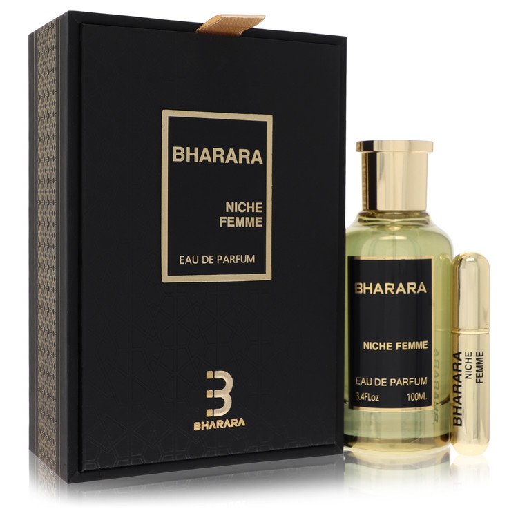 Bharara Niche Femme Perfume by Bharara Beauty Eau De Parfum Spray + Refillable Travel Spray 3.4 oz for Women - Authentic Fragrance - Discount Women Perfume or Cologne Fragrance