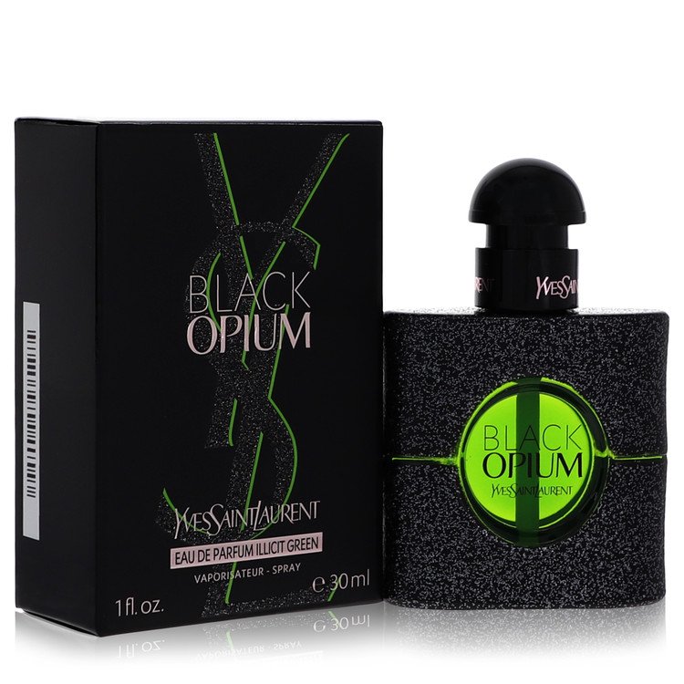 Black Opium Perfume By Yves Saint Laurent 1.0 Oz Eau De Parfum Spray For Women In Box