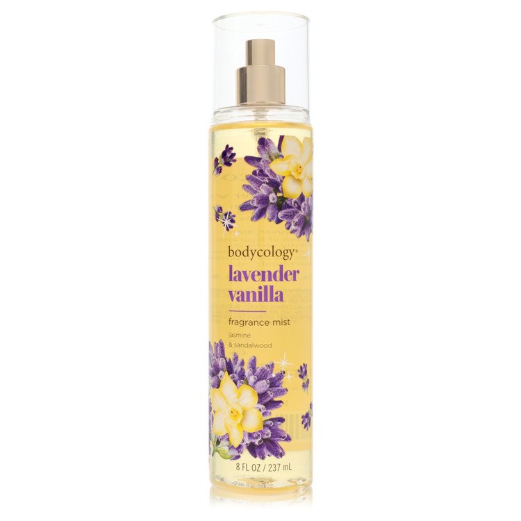 Bodycology Lavender Vanilla Perfume by Bodycology Fragrance Mist Spray 8 oz for Women - Authentic Fragrance - Discount Women Perfume or Cologne Fragrance