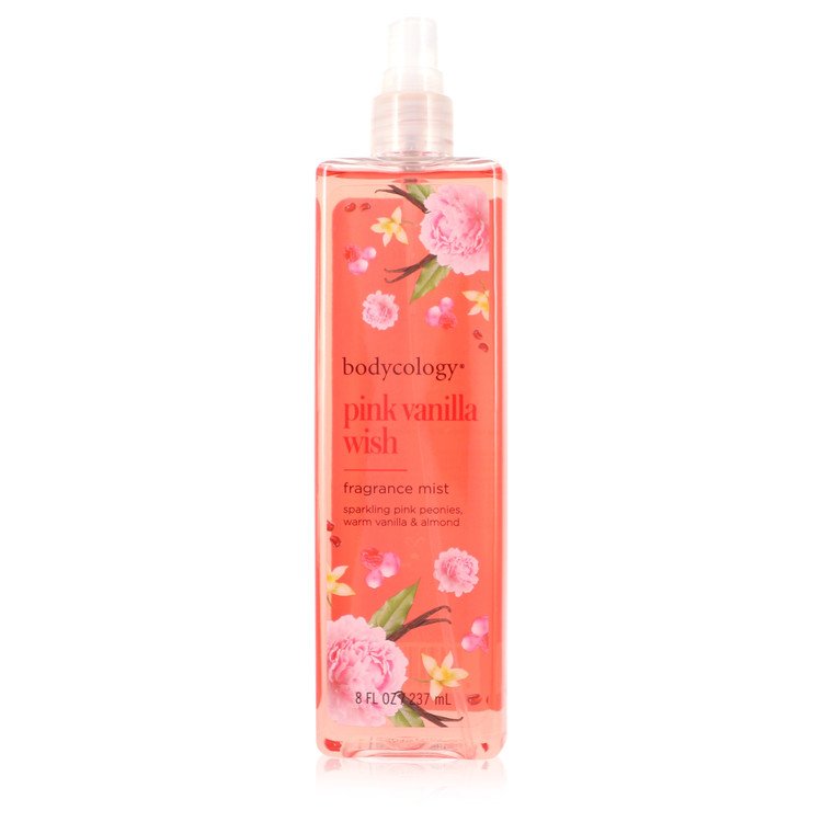 Bodycology Pink Vanilla Wish Perfume by Bodycology Fragrance Mist Spray (Tester) 8 oz for Women - Authentic Fragrance - Discount Women Perfume or Cologne Fragrance