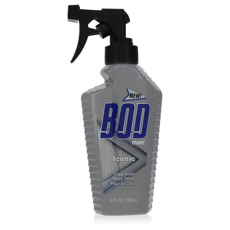 Bod Man Iconic Cologne by Parfums De Coeur Body Spray 8 oz for Men - Authentic Fragrance - Discount Men Perfume or Cologne Fragrance