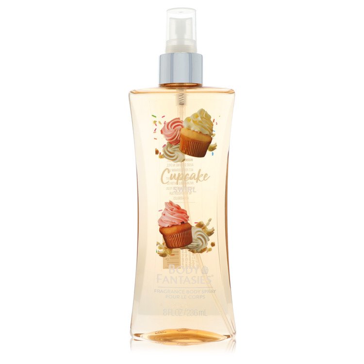 Body Fantasies Signature Cupcake Swirl Perfume by Parfums De Coeur Body Spray 8 oz for Women - Authentic Fragrance - Discount Women Perfume or Cologne Fragrance