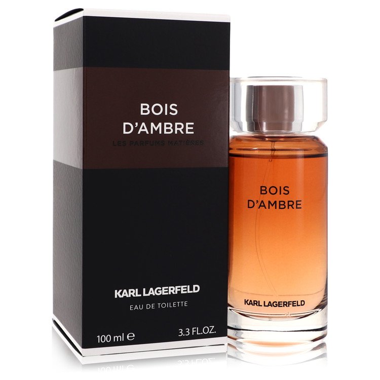 Bois D'ambre Cologne by Karl Lagerfeld Eau De Toilette Spray 3.3 oz for Men - Authentic Fragrance - Discount Men Perfume or Cologne Fragrance