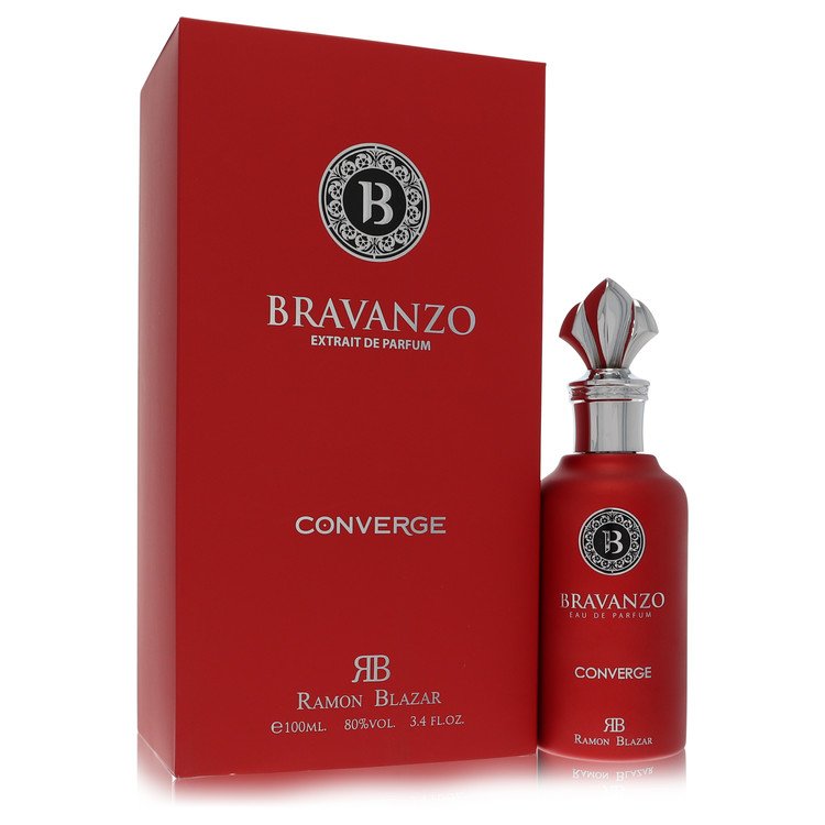 Dumont Bravanzo Converge Perfume by Dumont Paris Extrait De Parfum Spray (Unisex) 3.4 oz for Women - Authentic Fragrance - Discount Women Perfume or Cologne Fragrance