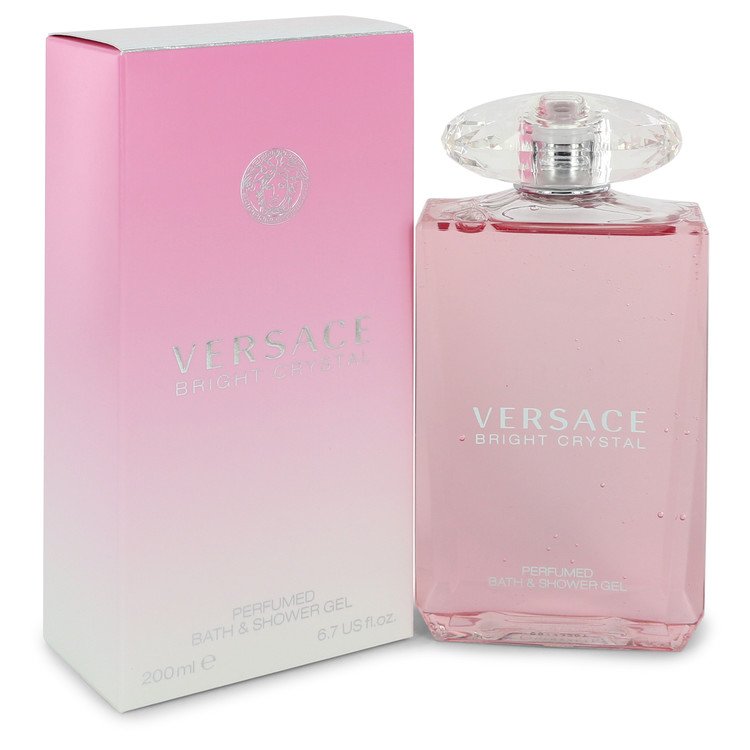 Bright Crystal Perfume by Versace Shower Gel 6.7 oz for Women - Authentic Fragrance - Discount Women Perfume or Cologne Fragrance