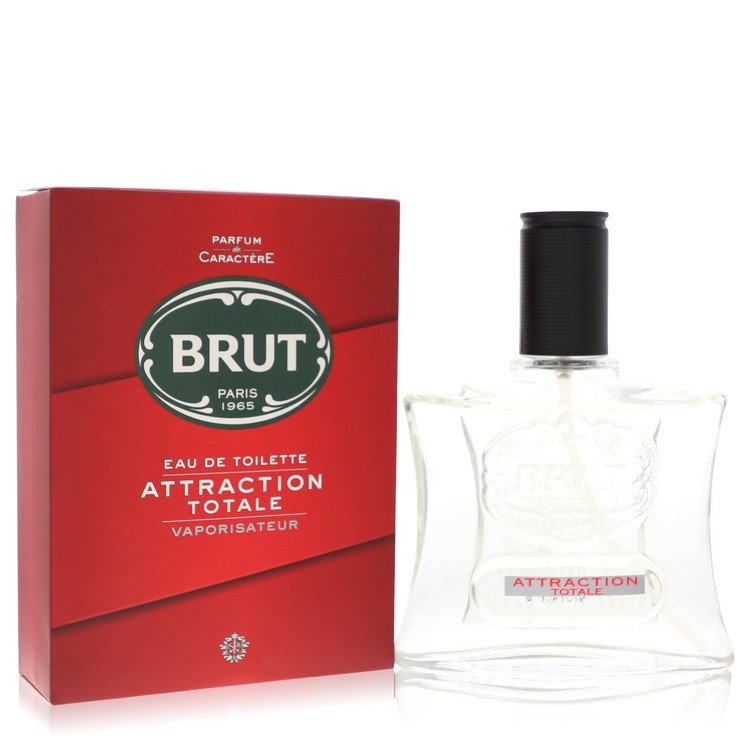 Brut Attraction Totale Cologne by Faberge Eau De Toilette Spray 3.4 oz for Men - Authentic Fragrance - Discount Men Perfume or Cologne Fragrance