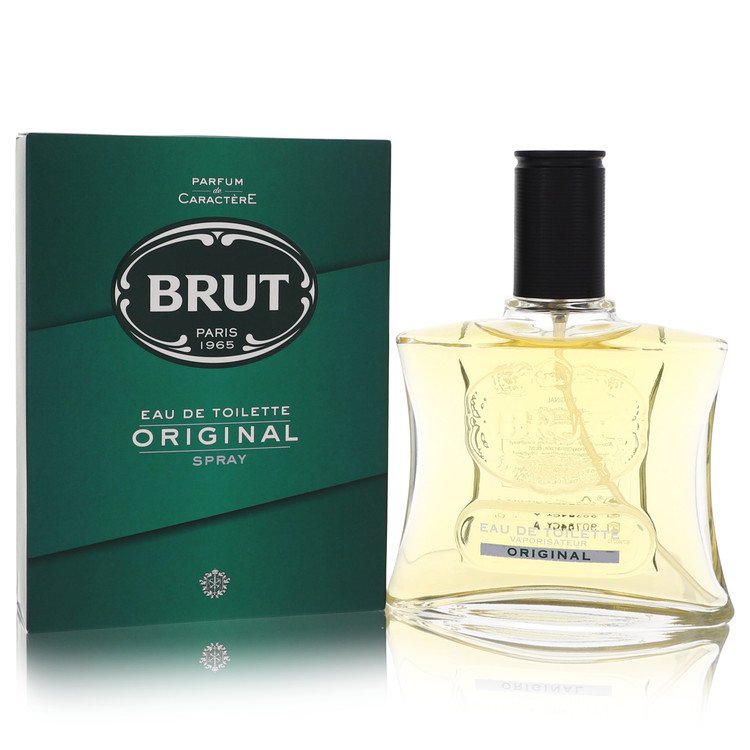 Brut Cologne by Faberge Eau De Toilette Spray (Original Glass Bottle) 3.4 oz for Men - Authentic Fragrance - Discount Men Perfume or Cologne Fragrance