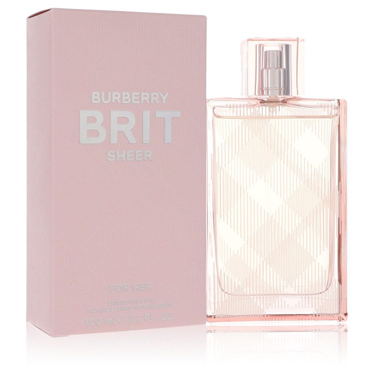 Burberry Brit Sheer Perfume By Burberry 3.3 Oz Eau De Toilette Spray For Women In Box