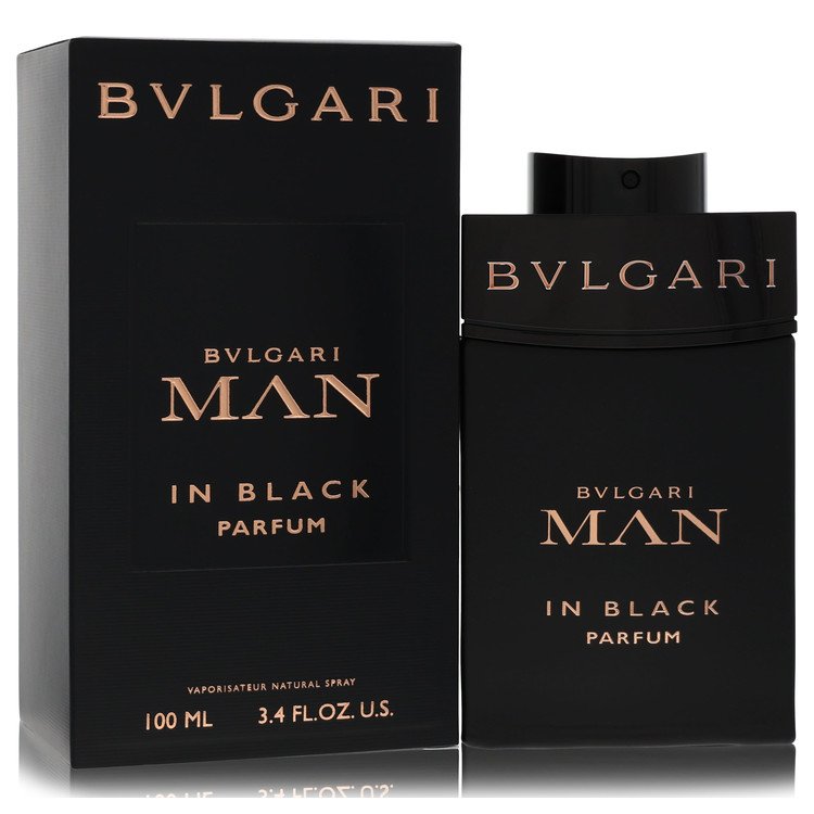 Bvlgari Man In Black Cologne by Bvlgari Parfum Spray 3.4 oz for Men - Authentic Fragrance - Discount Men Perfume or Cologne Fragrance