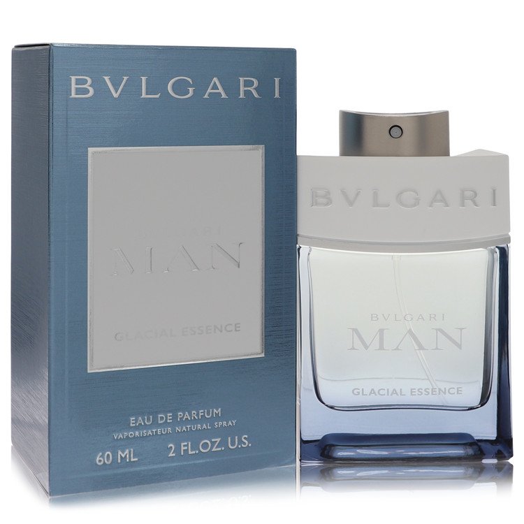 Bvlgari Man Glacial Essence Cologne by Bvlgari Eau De Parfum Spray 2 oz for Men - Authentic Fragrance - Discount Men Perfume or Cologne Fragrance