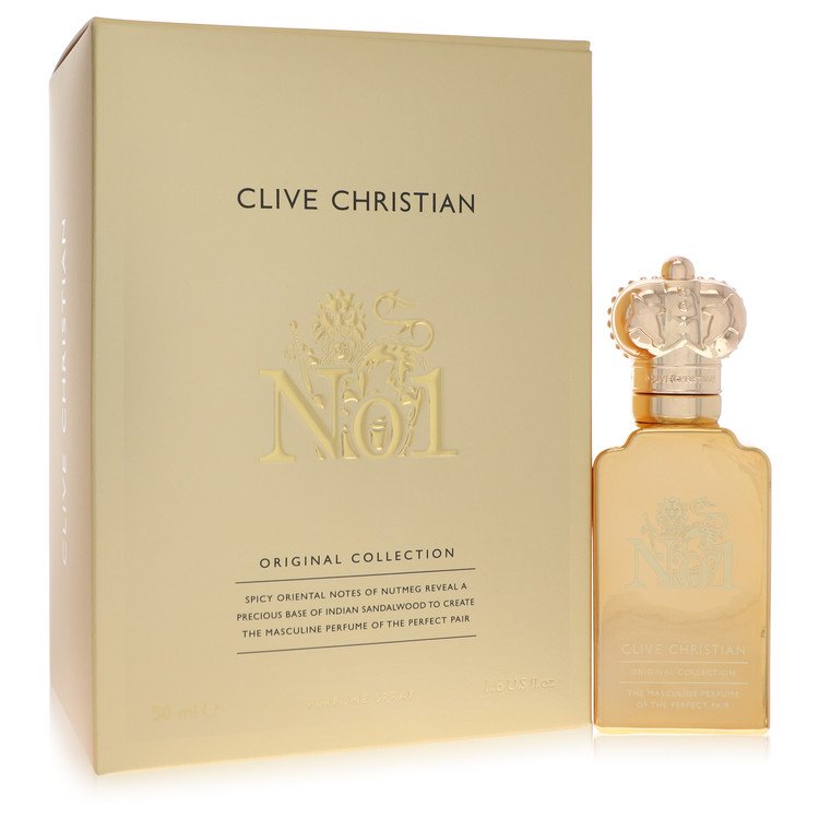 Clive Christian No. 1 Cologne by Clive Christian Pure Perfume Spray 1.6 oz for Men - Authentic Fragrance - Discount Men Perfume or Cologne Fragrance