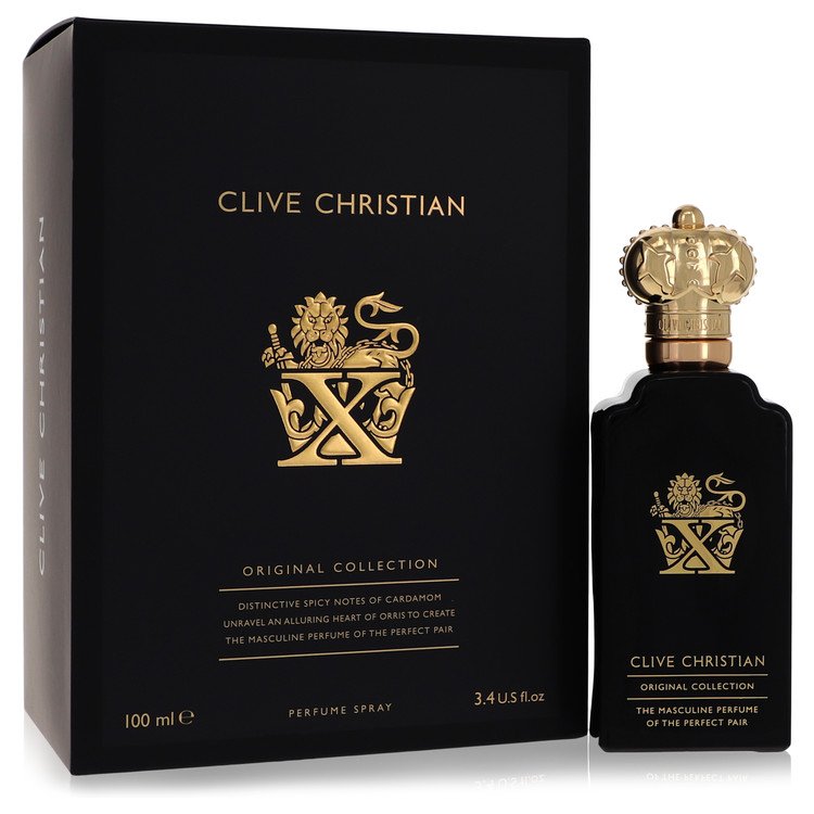 Clive Christian X Cologne by Clive Christian Pure Parfum Spray 3.4 oz for Men - Authentic Fragrance - Discount Men Perfume or Cologne Fragrance