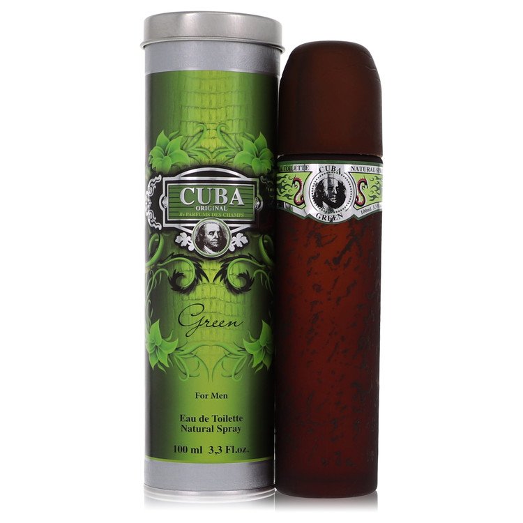 Cuba Green By by Fragluxe 3.4 oz oz Eau De Toilette Spray for Men - Perfumes4All