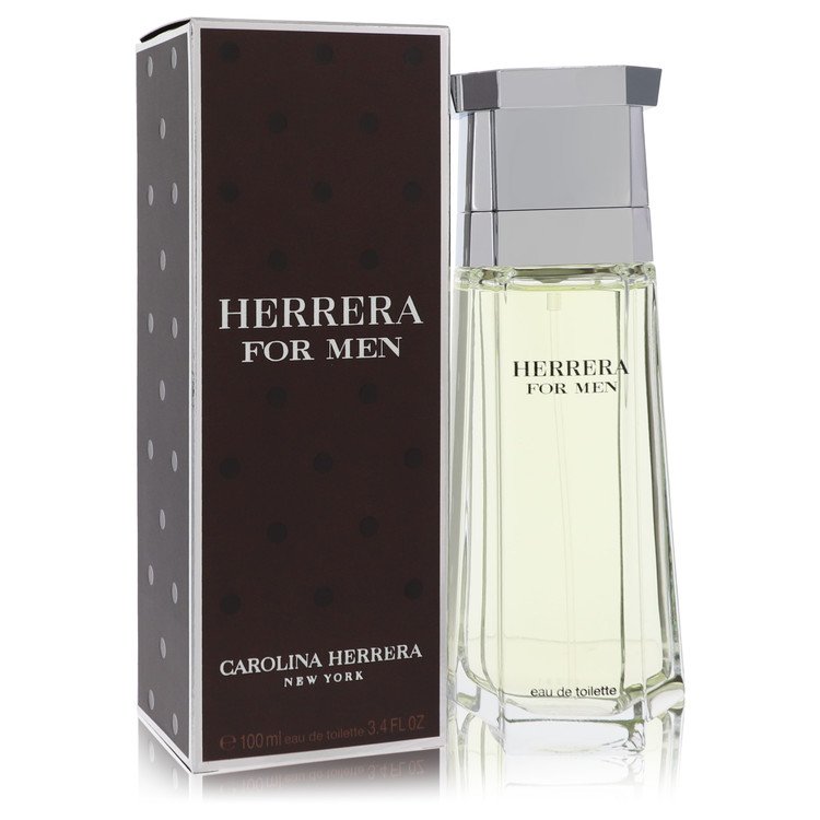 Carolina Herrera Cologne by Carolina Herrera Eau De Toilette Spray 3.4 oz for Men - Authentic Fragrance - Discount Men Perfume or Cologne Fragrance