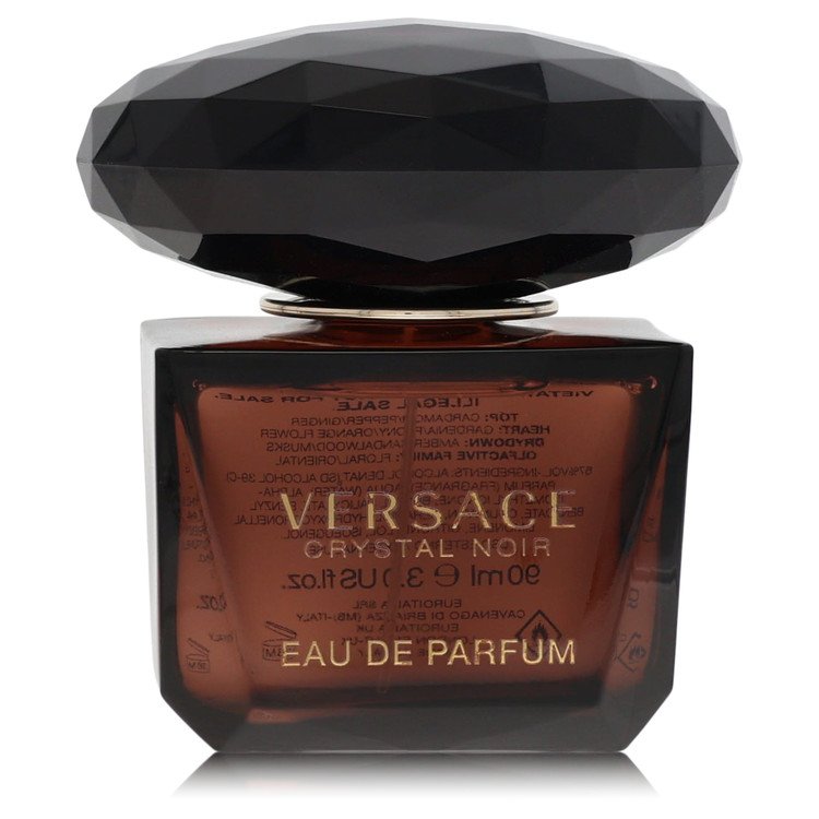 Crystal Noir By by Versace 3 oz oz Eau De Parfum Spray for Women - Perfumes4All