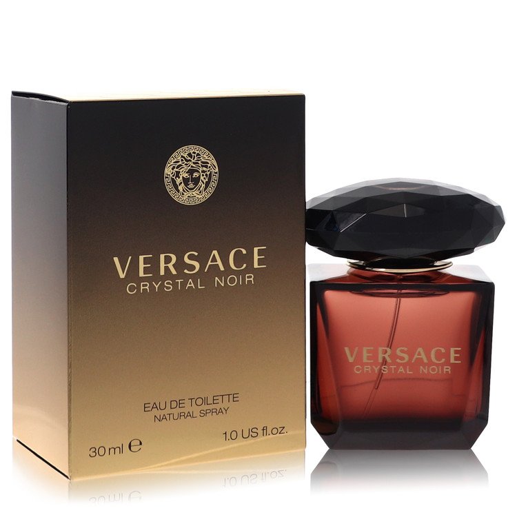 Crystal Noir Perfume by Versace Eau De Toilette Spray 1 oz for Women - Authentic Fragrance - Discount Women Perfume or Cologne Fragrance